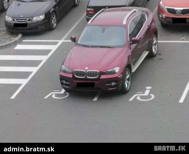 Parkovanie pre vozíčkarov