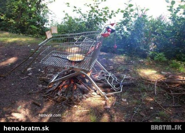 Barbecue na homeless style