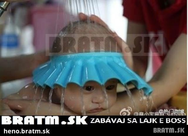 Tak toto je šikovná vecička pri umývaní bábätok :)