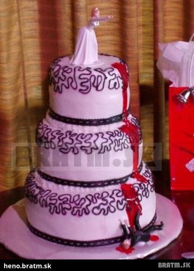 Super tip na svadobnú tortu :D