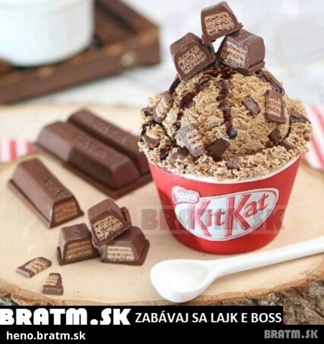 Kto by si dal takúto KitKat pochúťku ? :) :)