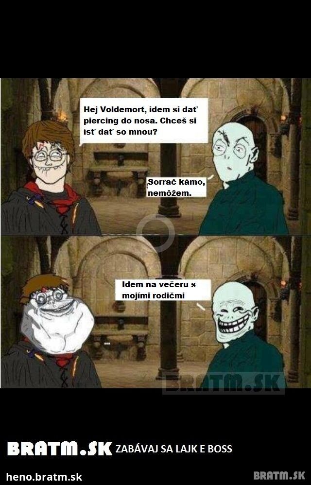Ty kokso :D Voldemort vs Harry 1:0 :D:D:D
