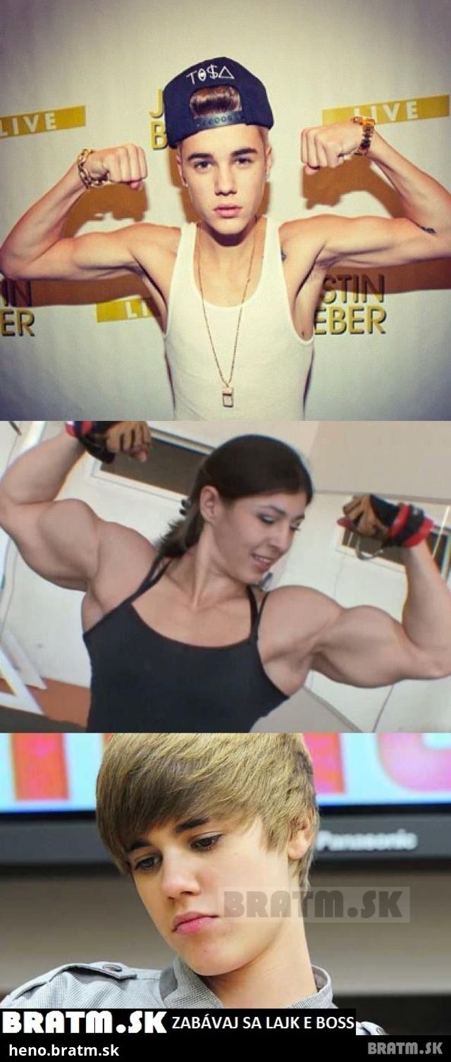 Mužské svaly vs. ženské :D :D