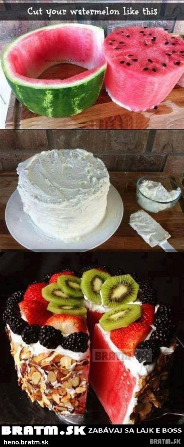 Mňááám! tak táto mega ovocná torta vyzerá super :)