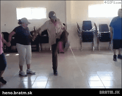 BRATM GIF: Učiť sa tanečné kroky je tak jednoduché :D