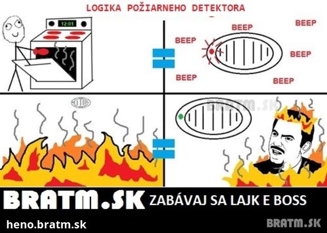 Logika požiarneho detektora :D