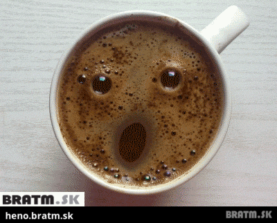 BRATM GIF: Funny coffee :D