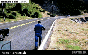BRATM GIF: Neviditeľná misia v GTA 5 :D