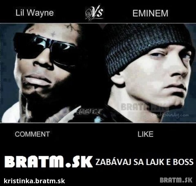 Lil Wayne vs. Eminem :)
