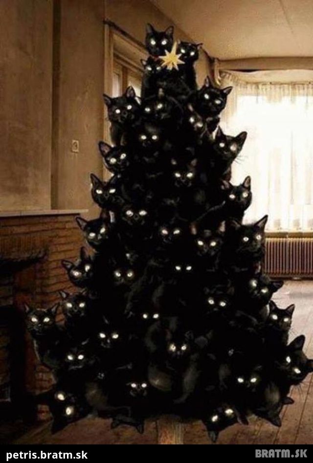 Originálny vianočný stromček :D