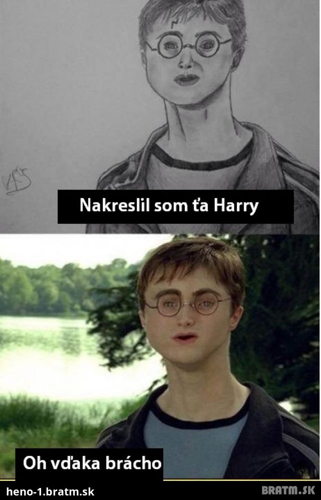 Najbrutálnejšia kresba známeho Harry Pottera, ktorá sa objavila na internete:D:D