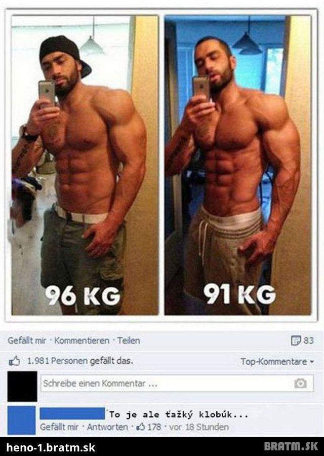Ha-Ha :D TOP obrázok na porovnanie :D Čo myslíte, kde sa strácajú najviac kilogramy? :D