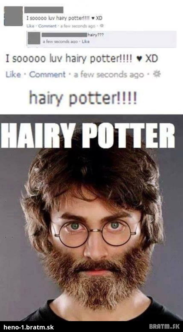 TOP fail internetu s Harrym Potterom :D
