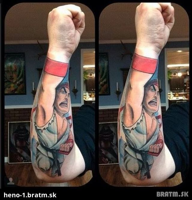 Kreativite sa medze nekladú :D Pozri si toto super tetovanie :)