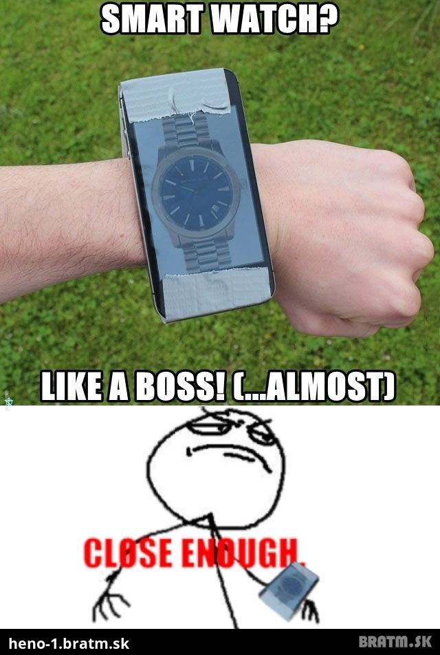Videl si už tieto smart hodinky? :D Like a boss :D