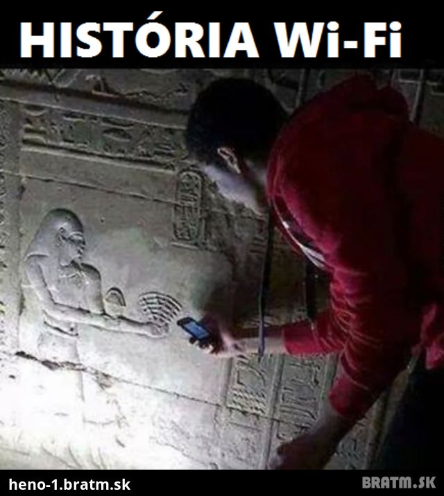 Ako vyzerala prvá Wi- Fi :D :D :D
