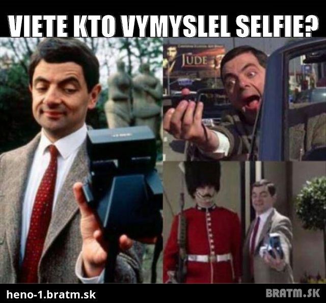 Viete kto vymyslel selfie :D ?