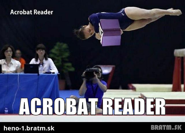 :) :) Acrobat Reader