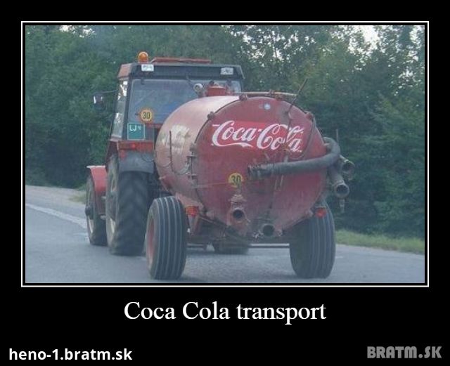 Coca Cola transport :D :)