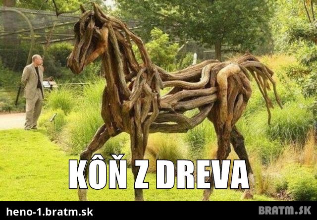 Kôň z dreva :)