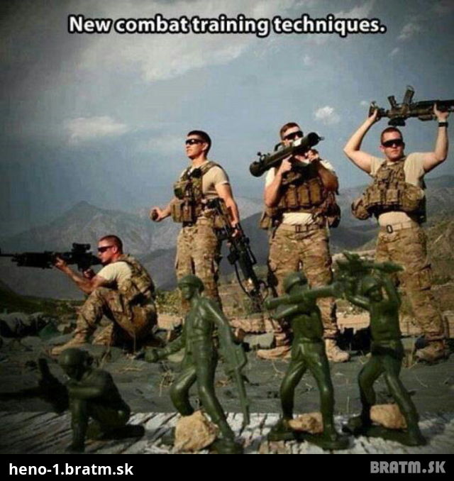 Vojaci a ich naozaj kreatívna foto! :D
