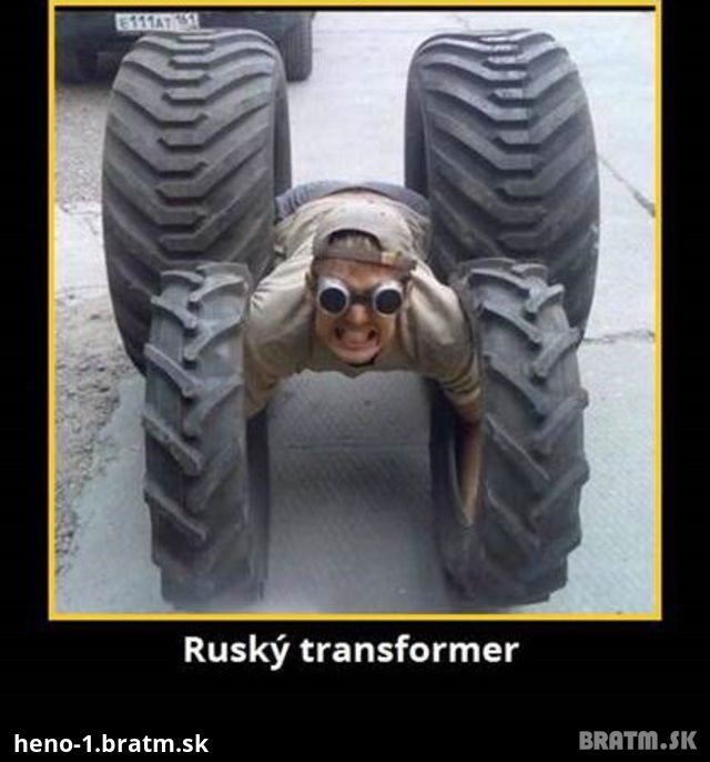 V Rusku našli prvého transformera.. :D
