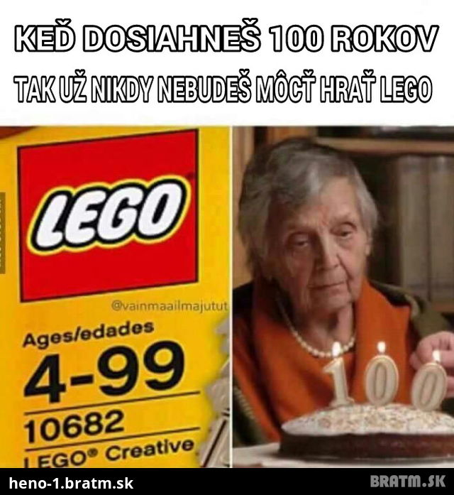 Lego proti dôchodcom :D