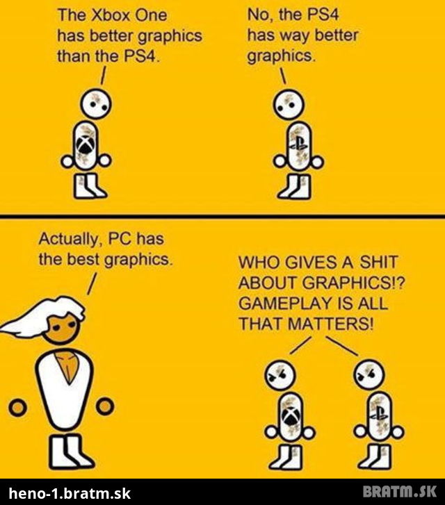 PC vs hracie konzoly :D