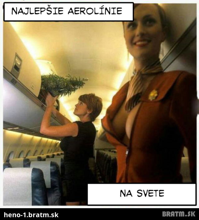 Konečne poriadne aerolinka pre chlapov! :D