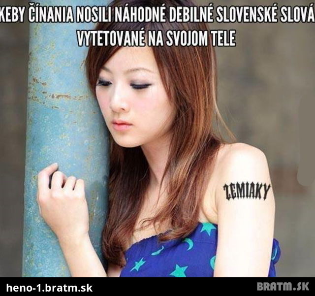 Viete aké je to Slovenské tetovanie?:D