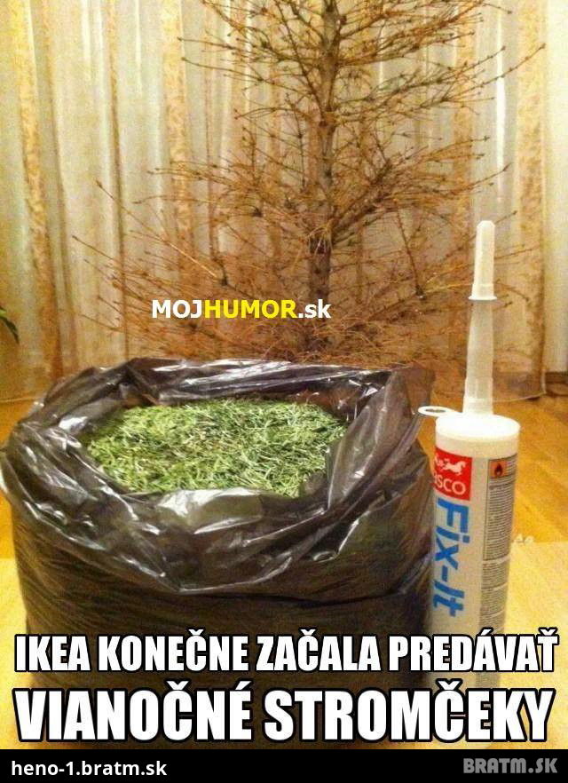 Ikea vianočný stromček :D