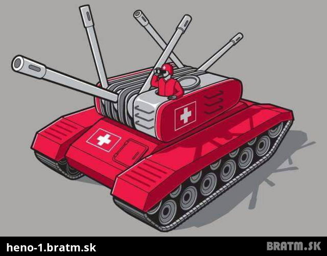 Švajčiari prišli s novým tankom.. :D