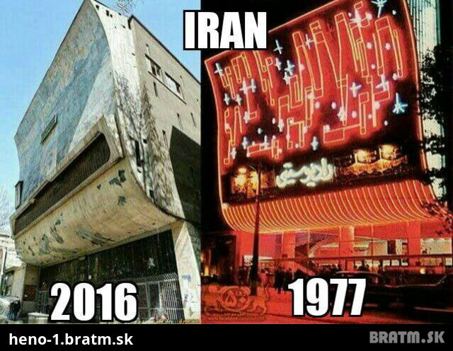 LOL! Irán kedysi a dnes!