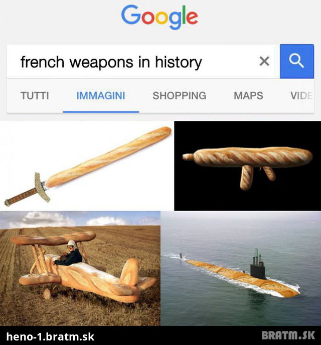 História francuzskych zbraní :D