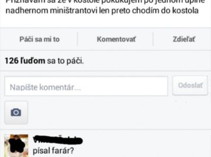 Svätý farárko :D :D