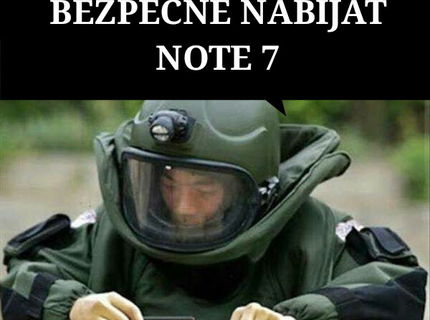 Trik: Ako bezpečne nabiť nový Note 7 :D