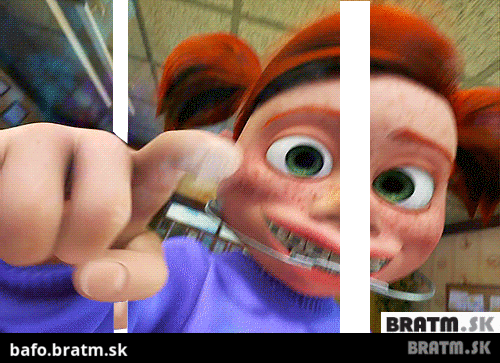 BRATM GIF: Super 3D gif, viete z akej je to rozprávky ? :D