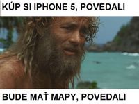 Iphone a mapy