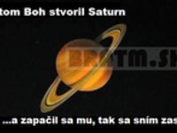 Odôvodnenie prstenca planéty Saturn