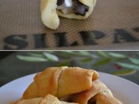 Kto by si dal tento chutný croissant s čokoládou a marshmallow :D ?