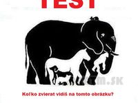 TEST ! koľko zvierat vidíte na obrázku ? :)