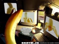 Aj banán má svoje chúťky :D
