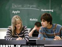 Apple, Nokia, Samsung - vidíte tam nejakú zhodu ? :D