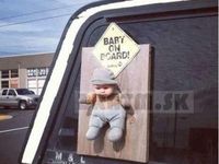 Baby on board :D originálne :)