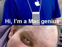 Mac genius vs. Mc genius :D