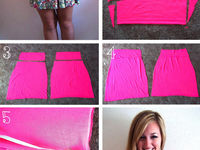 Super tip pre dievčatá :D Návod, ako si vyrobiť krásne šaty :)