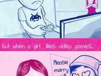 Najväčší rozdiel, keď hrajú videohry muži a ženy :D