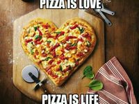 Pre všetkých, ktorí si nedokážu predstaviť svoj život bez pizze :)