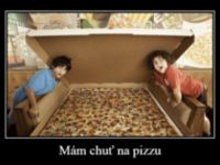 Mám chuť na pizzu :)