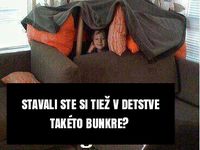 Ak ste v detstve stavali bunkre ala gauč, tak lajk & share :D